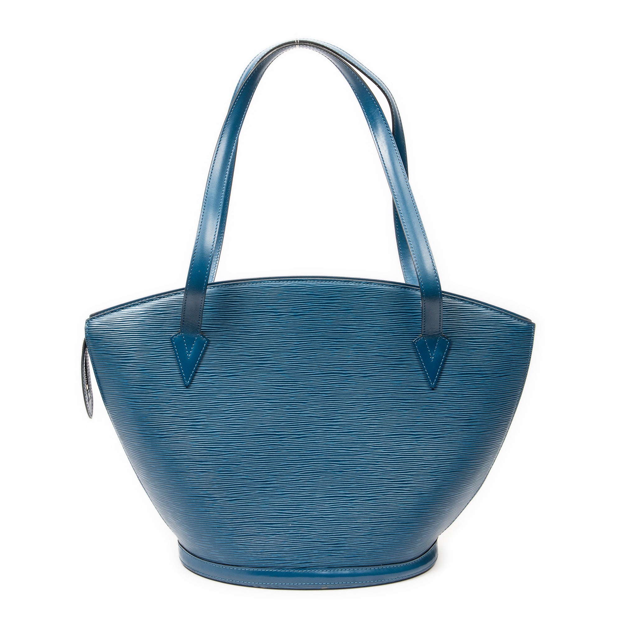 Shoulder Bag St-Jacques Shopping GM Blue Epi