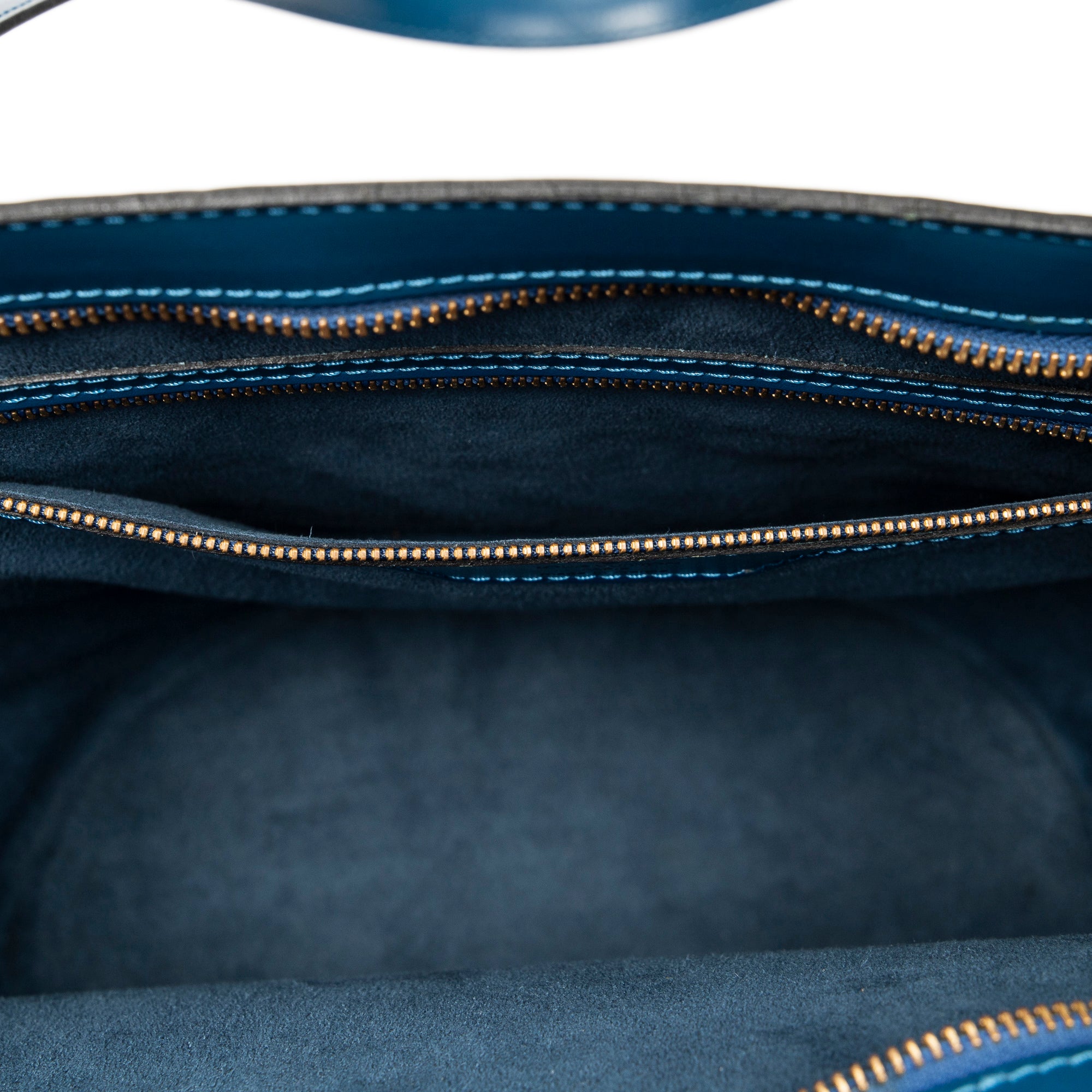 Shoulder Bag St-Jacques Shopping GM Blue Epi