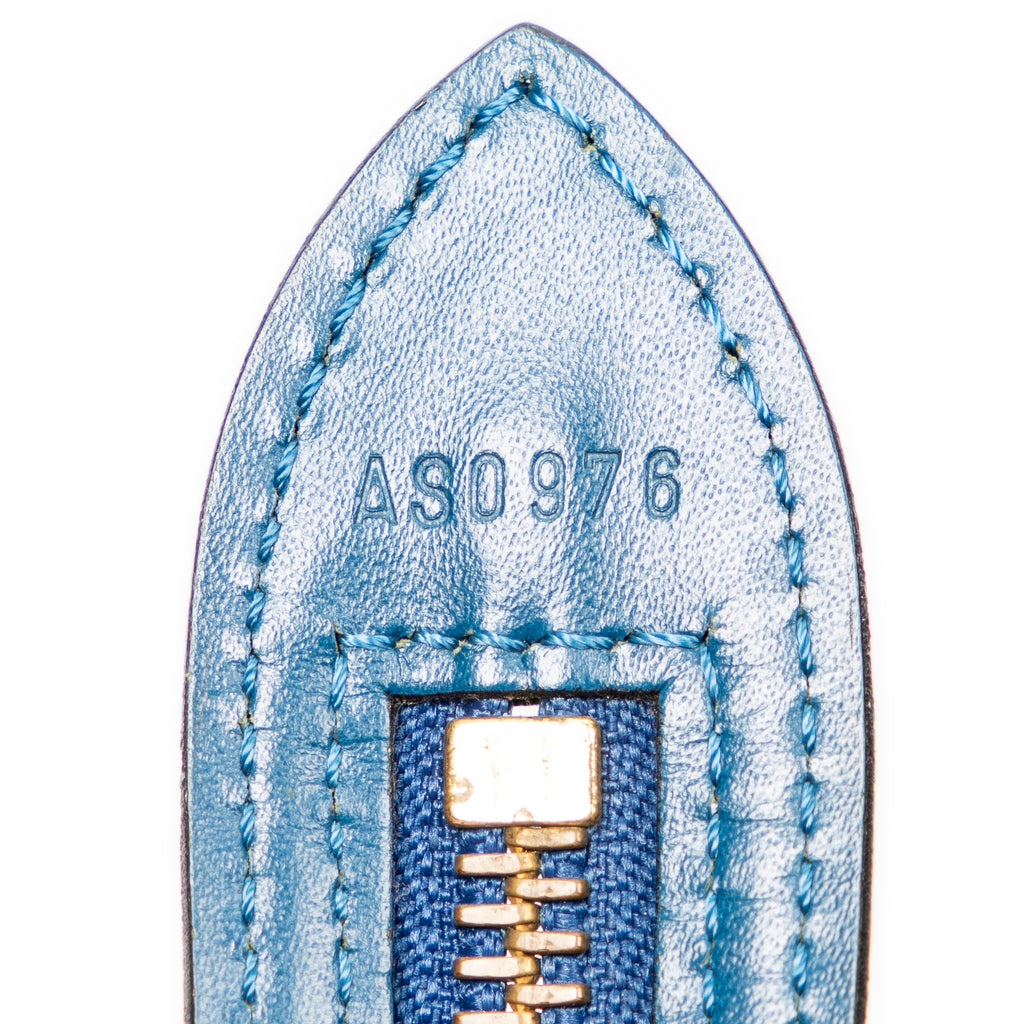 Shoulder Bag St-Jacques Shopping GM Blue Epi