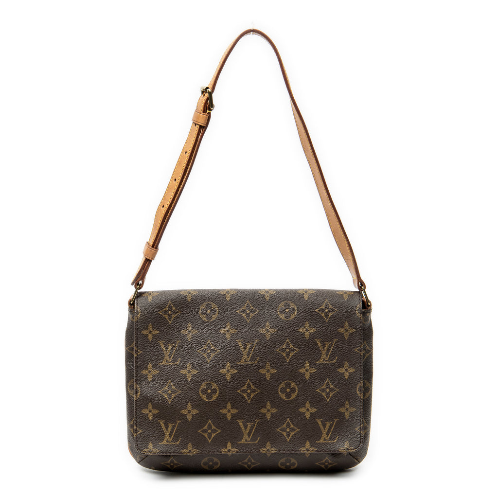 Shoulder Bag Musette Tango Brown Monogram Canvas