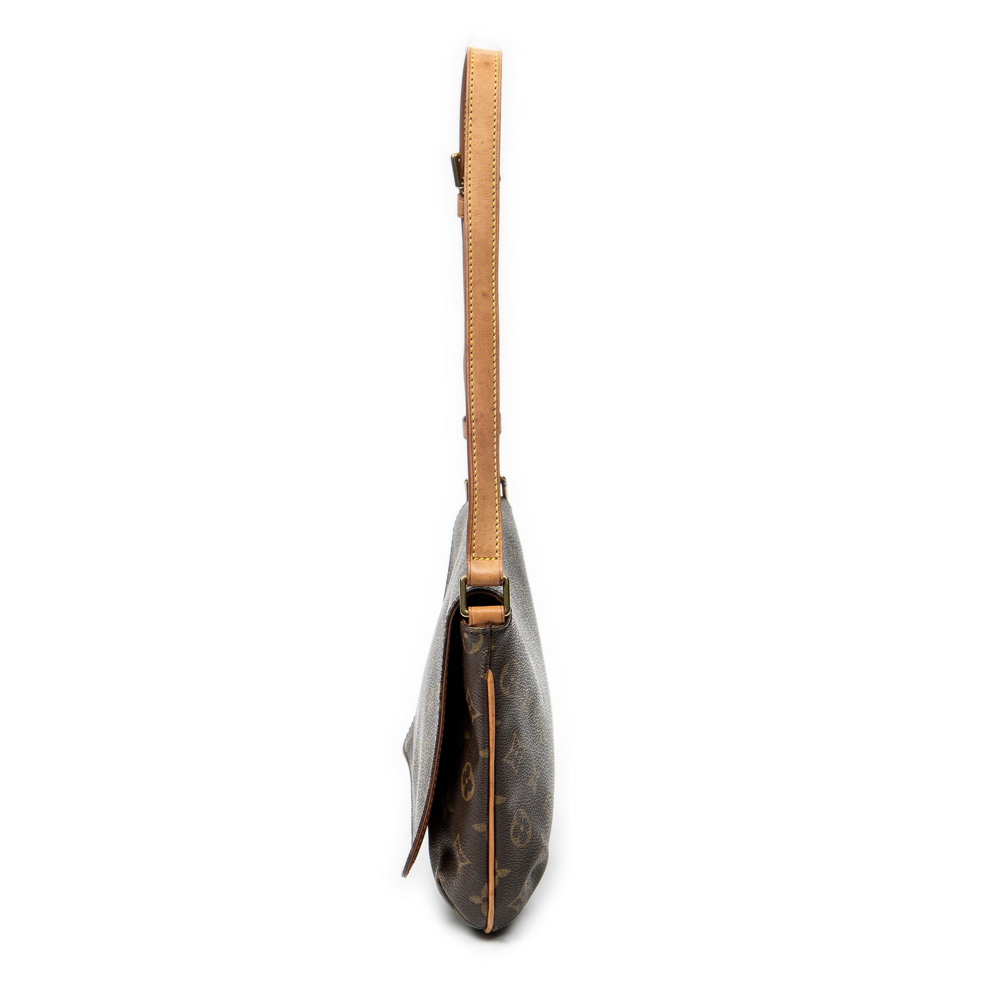 Shoulder Bag Musette Tango Brown Monogram Canvas