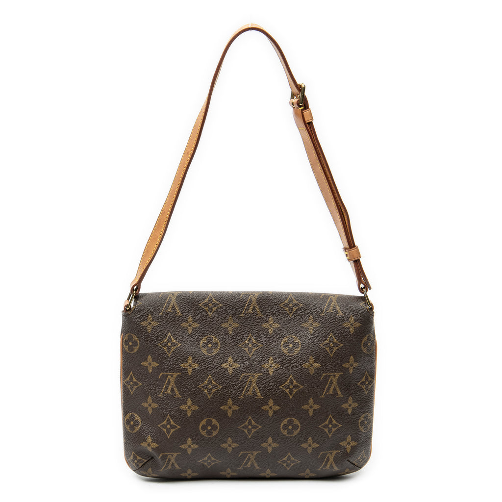 Shoulder Bag Musette Tango Brown Monogram Canvas