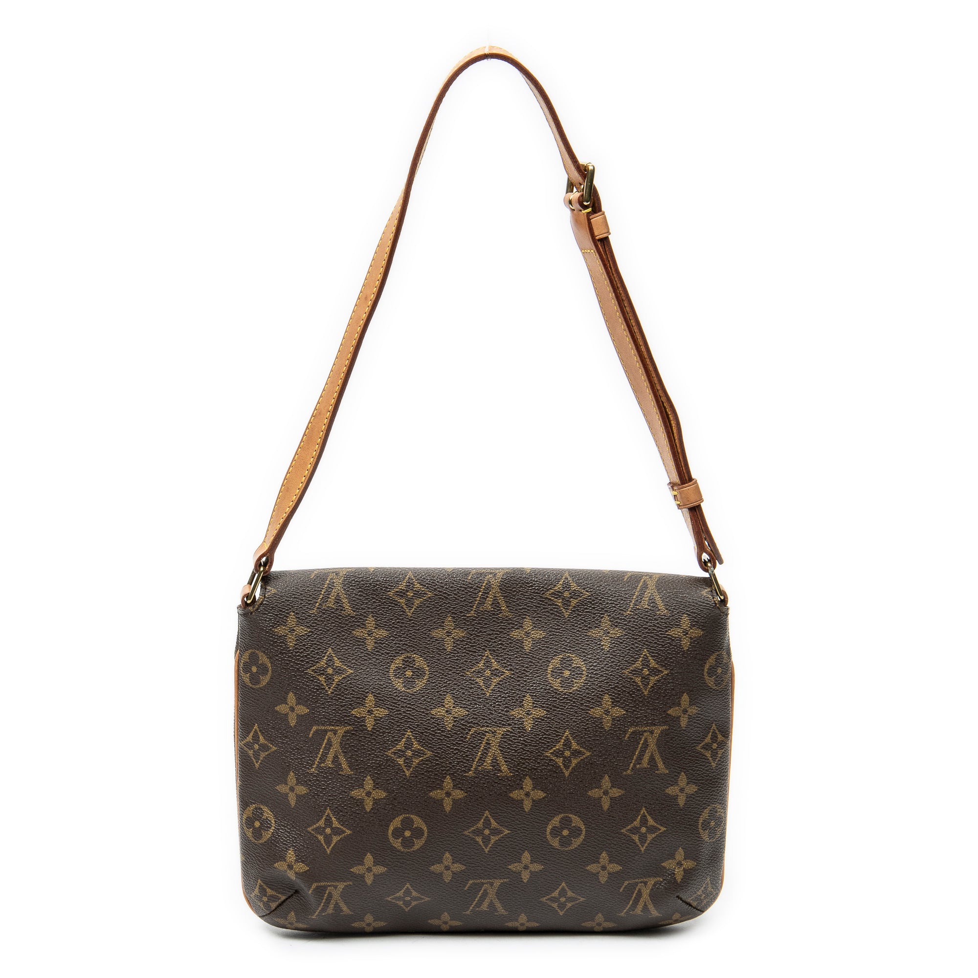 Shoulder Bag Musette Tango Brown Monogram Canvas