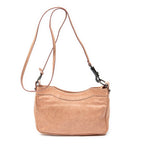 Shoulder Bag Classic Hip Crossbody Peach Distressed Calfskin Leather