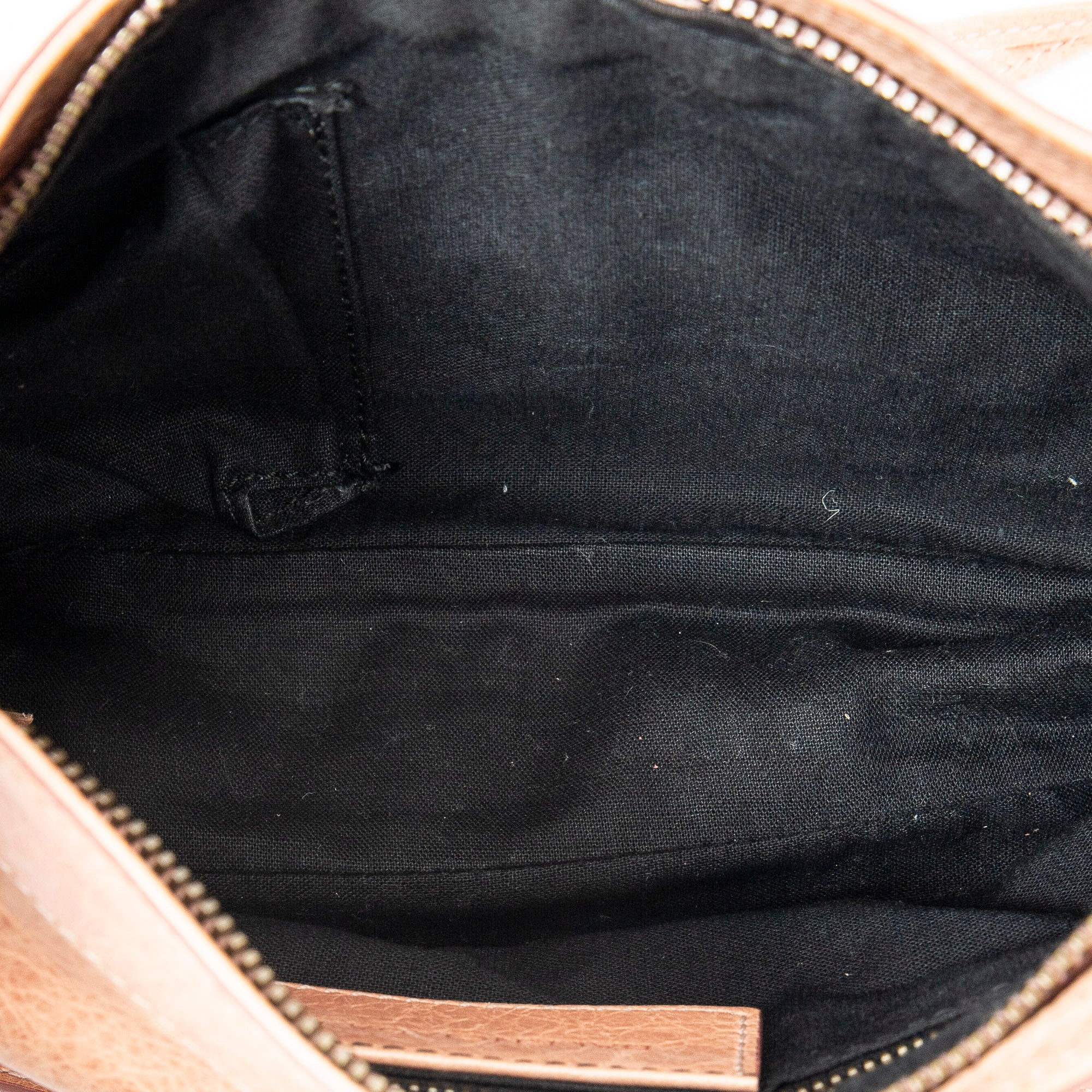 Shoulder Bag Classic Hip Crossbody Peach Distressed Calfskin Leather