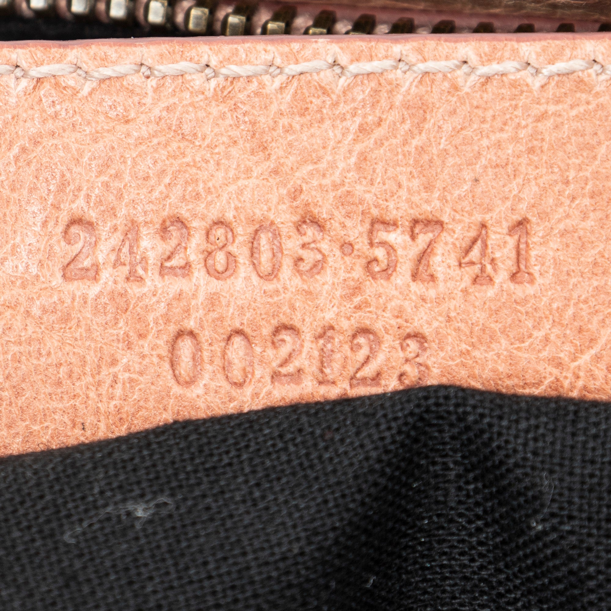 Shoulder Bag Classic Hip Crossbody Peach Distressed Calfskin Leather