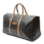 Dior - Grand sac de voyage Boston vintage - Gris/Marron