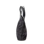 Shoulder Bag Vintage FF Frame Tote Black Nylon Canvas