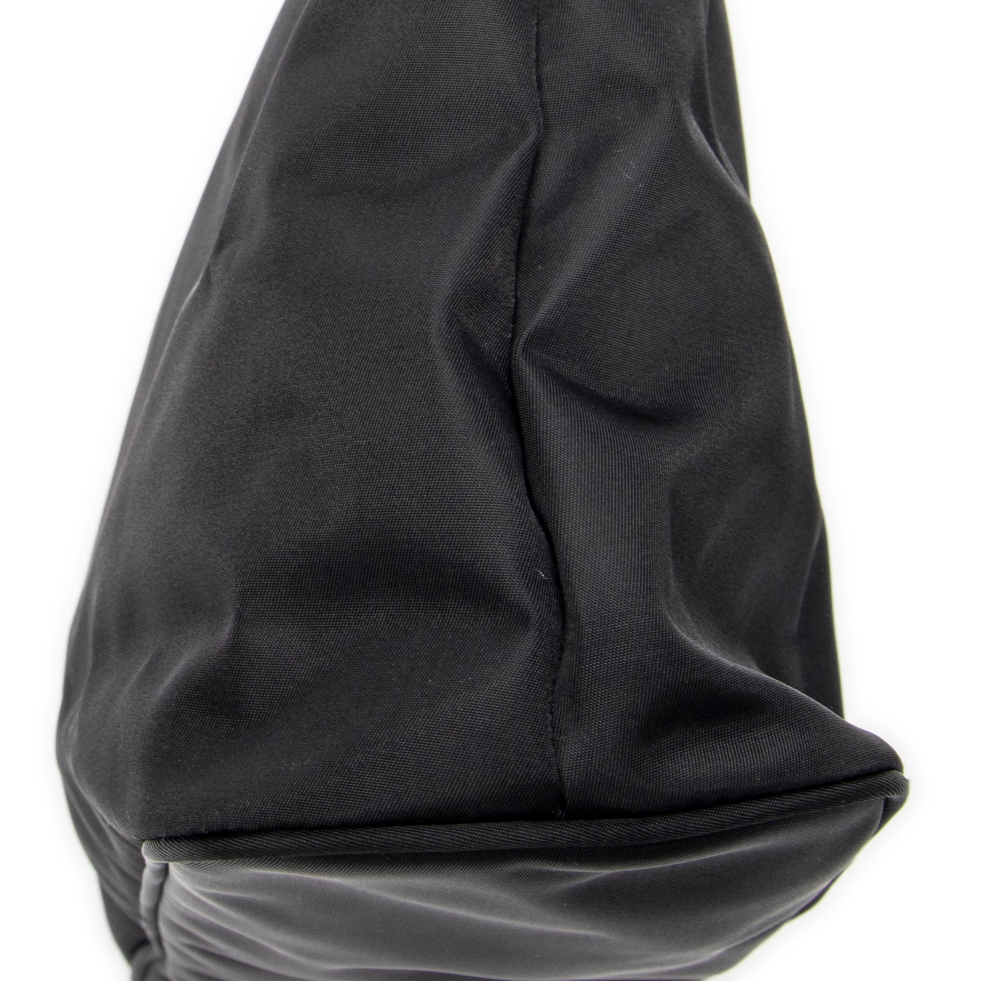 Shoulder Bag Vintage FF Frame Tote Black Nylon Canvas