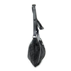 Shoulder Bag Small D-Ring Messenger Black Monogrammed Nylon Canvas