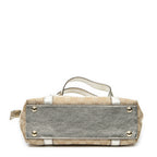 Handbag Mini Abbey Shopper Gold Monogrammed Canvas