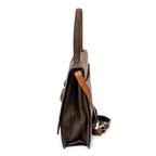 Shoulder Bag Vintage Barcelona Crossbody Brown Suede Leather