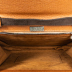 Shoulder Bag Vintage Barcelona Crossbody Brown Suede Leather