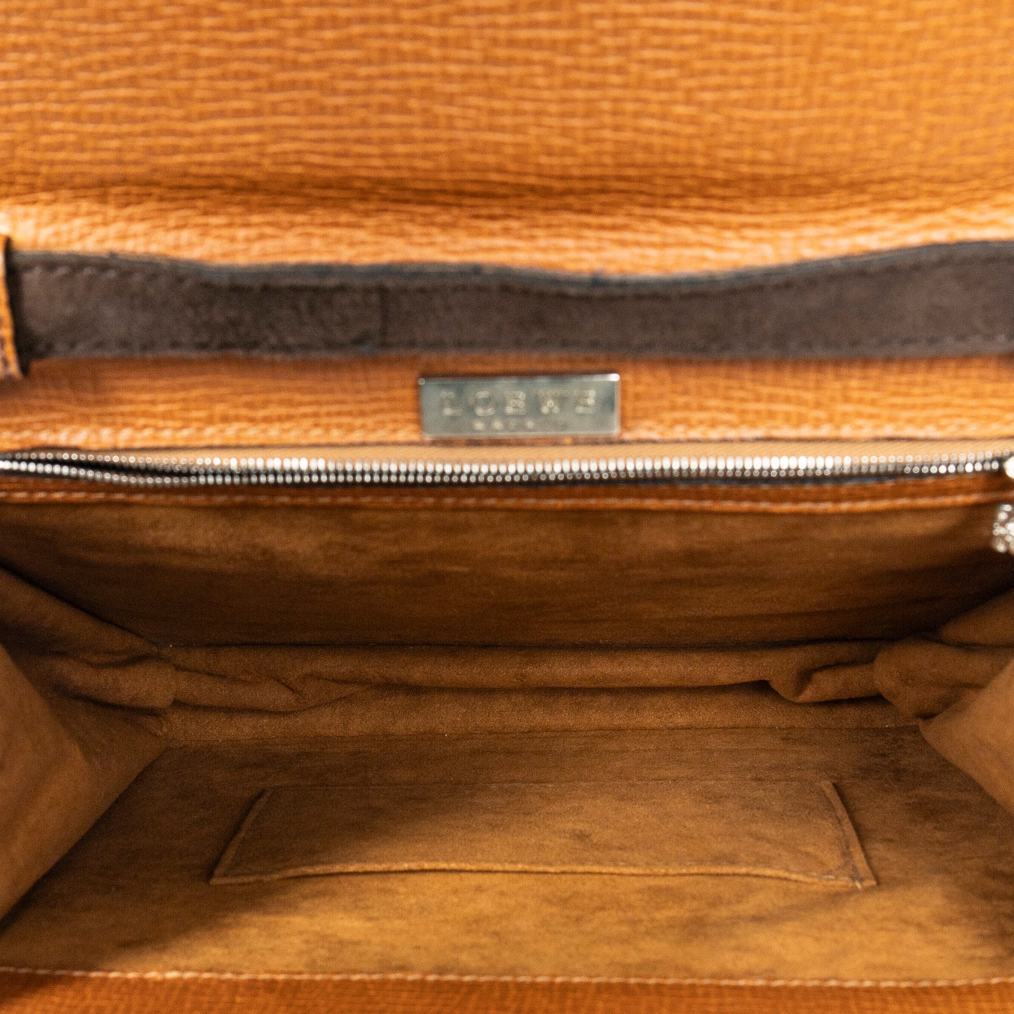 Shoulder Bag Vintage Barcelona Crossbody Brown Suede Leather