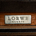 Shoulder Bag Vintage Barcelona Crossbody Brown Suede Leather