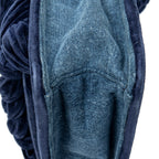 Shoulder Bag Velvet Tresse Crossbody Blue Denim Denim Canvas