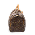 Travel Bag Keepall 50 Brown Monogram Canvas