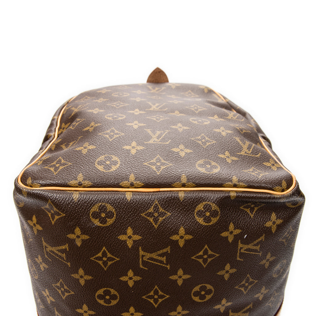 Travel Bag Keepall 50 Brown Monogram Canvas