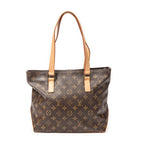 Shoulder Bag Cabas Piano Brown Monogram Canvas