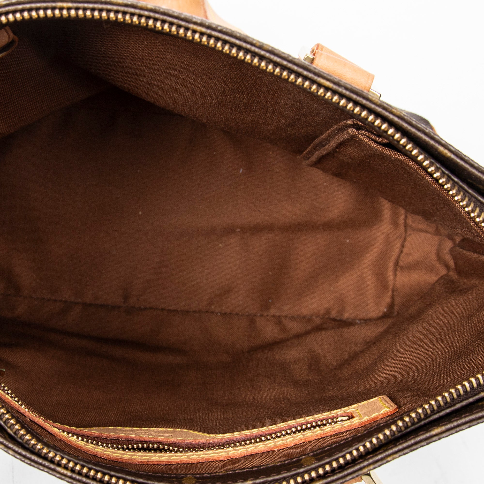 Shoulder Bag Cabas Piano Brown Monogram Canvas