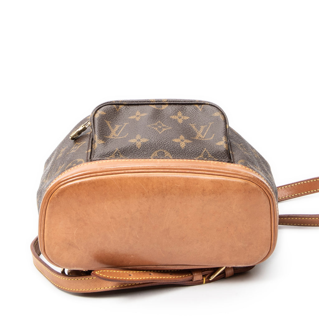 Mochila Montsouris PM Lona Monogram Marrón