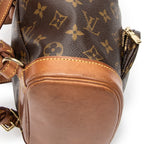Mochila Montsouris PM Lona Monogram Marrón