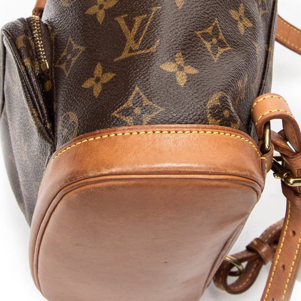 Mochila Montsouris PM Lona Monogram Marrón