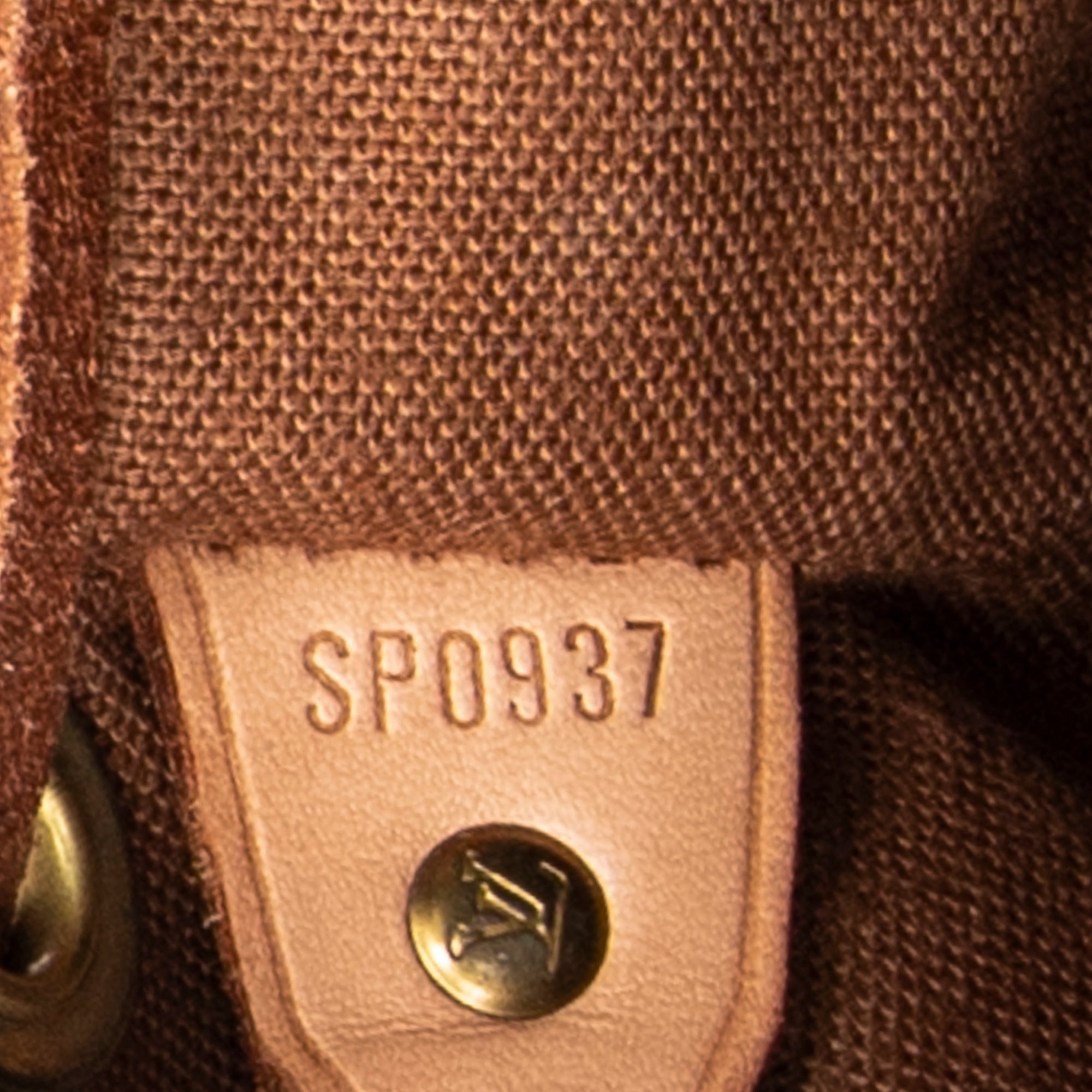 Mochila Montsouris PM Lona Monogram Marrón