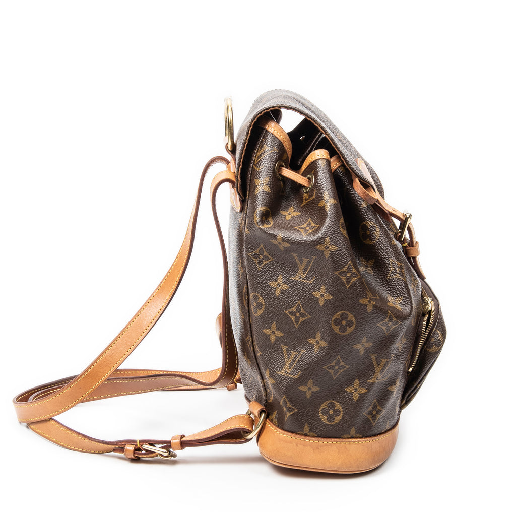 Mochila Montsouris MM Lona Monogram Marrón