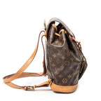Mochila Montsouris MM Lona Monogram Marrón