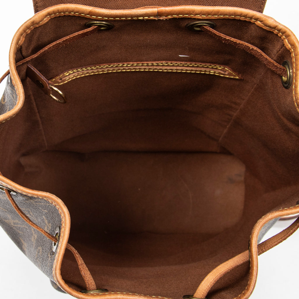 Mochila Montsouris MM Lona Monogram Marrón