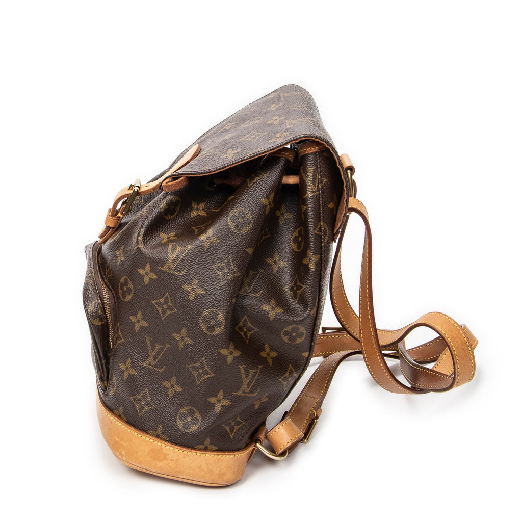 Mochila Montsouris MM Lona Monogram Marrón