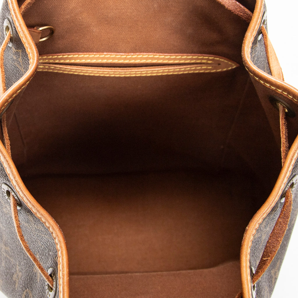 Mochila Montsouris MM Lona Monogram Marrón