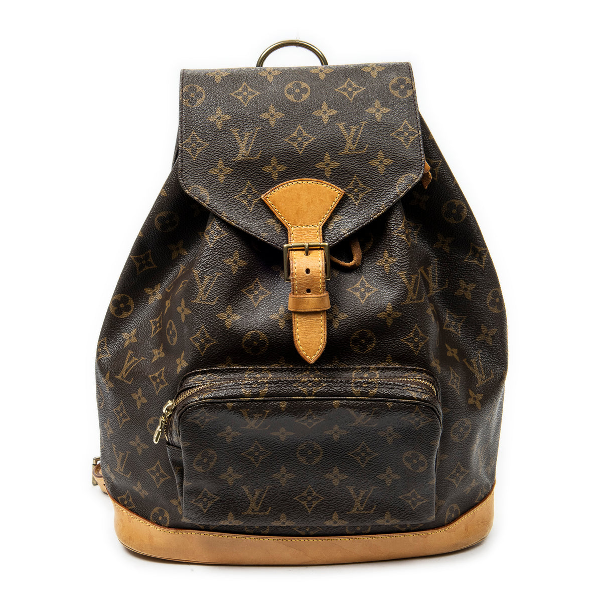 Backpack Montsouris GM Brown Monogram Canvas