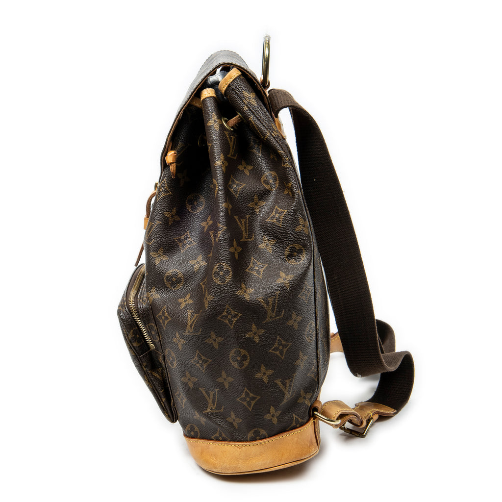 Backpack Montsouris GM Brown Monogram Canvas