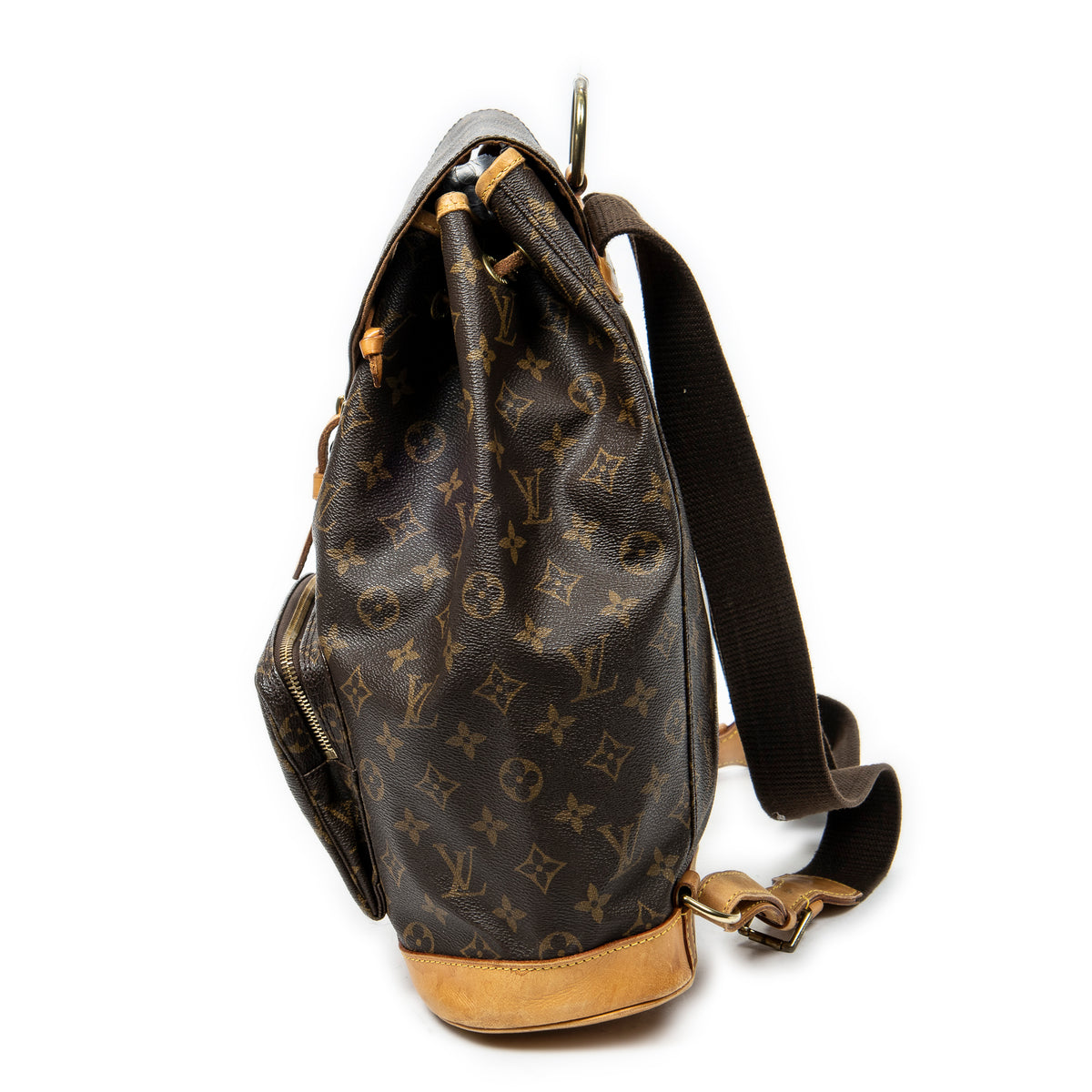 Backpack Montsouris GM Brown Monogram Canvas