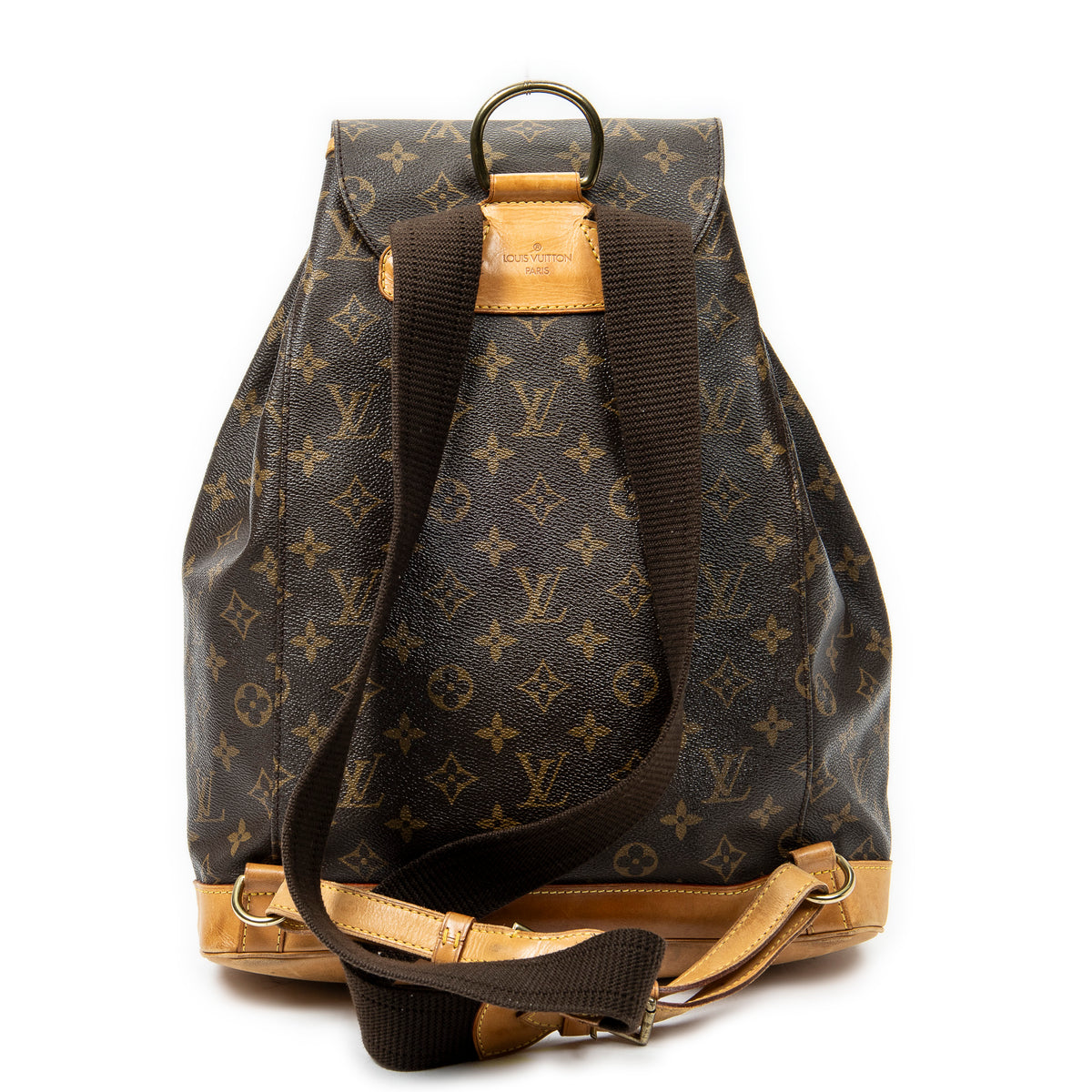 Backpack Montsouris GM Brown Monogram Canvas
