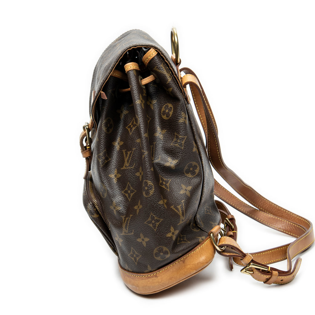 Mochila Montsouris MM Lona Monogram Marrón
