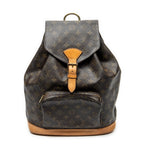Mochila Montsouris GM Lona Monogram Marrón