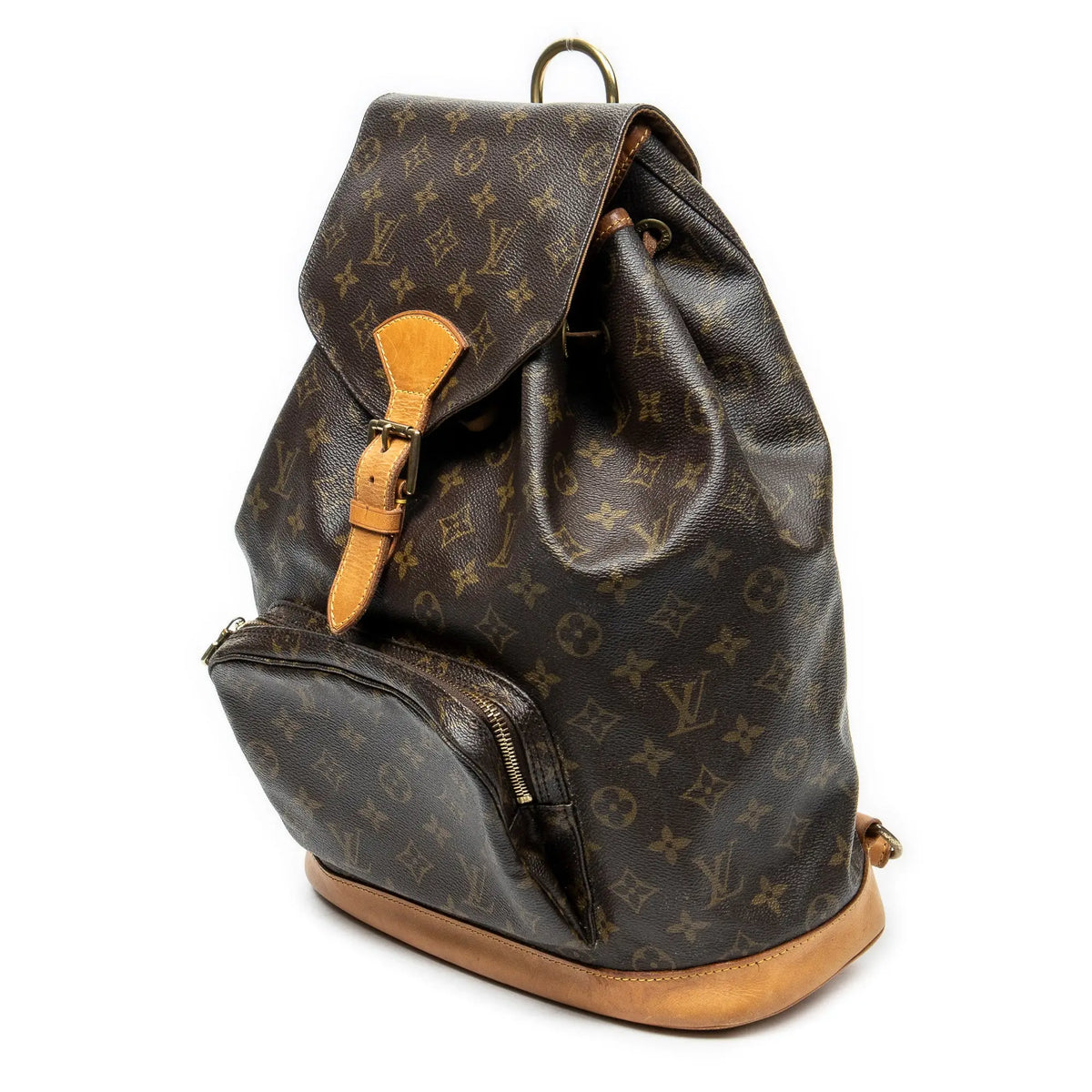 Mochila Montsouris GM Lona Monogram Marrón