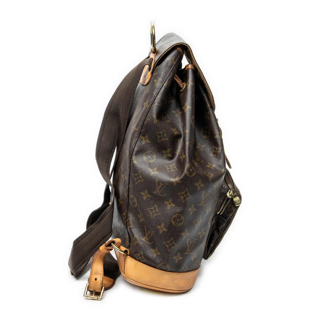 Mochila Montsouris GM Lona Monogram Marrón