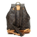 Backpack Montsouris GM Brown Monogram Canvas