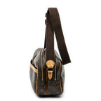 Shoulder Bag Reporter PM Brown Monogram Canvas