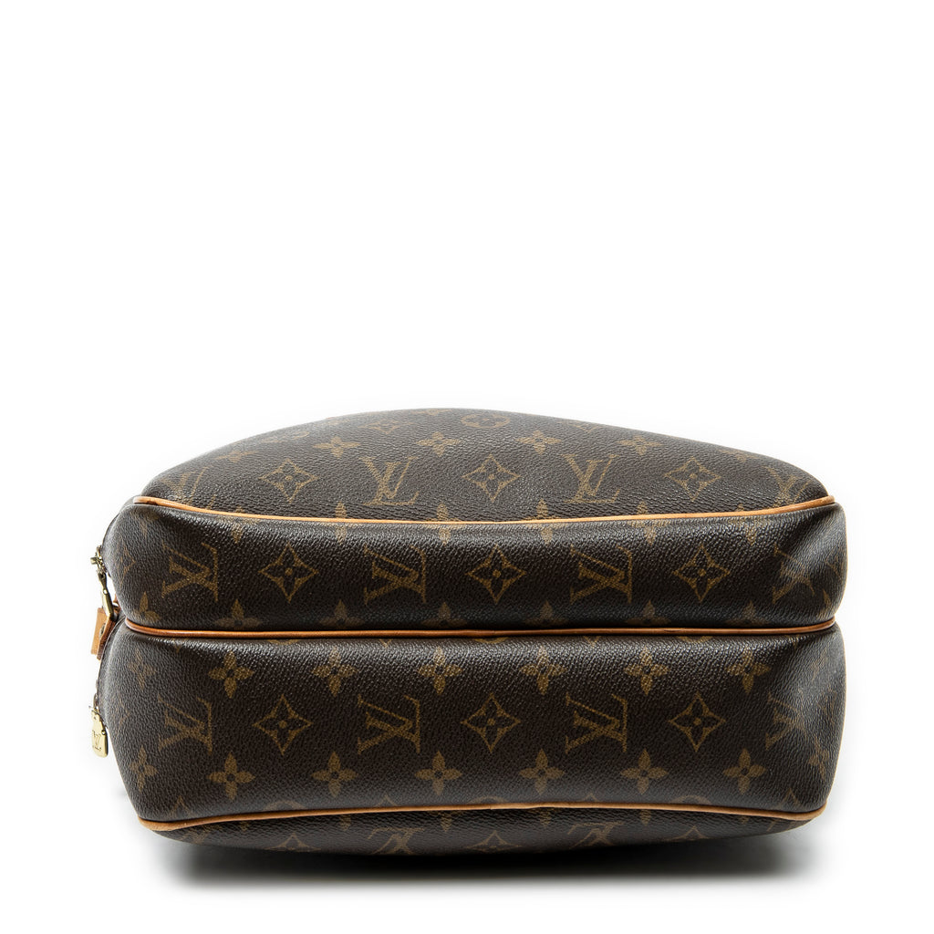 Shoulder Bag Reporter PM Brown Monogram Canvas