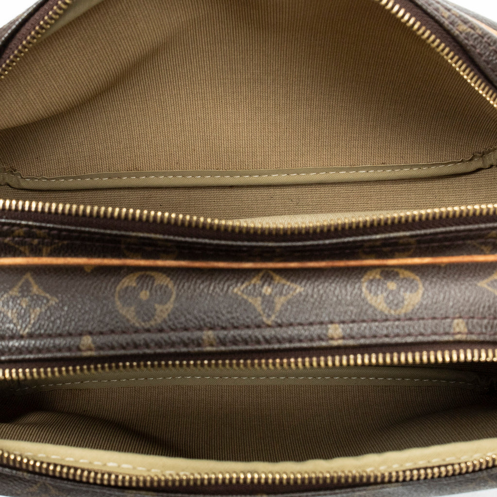 Shoulder Bag Reporter PM Brown Monogram Canvas