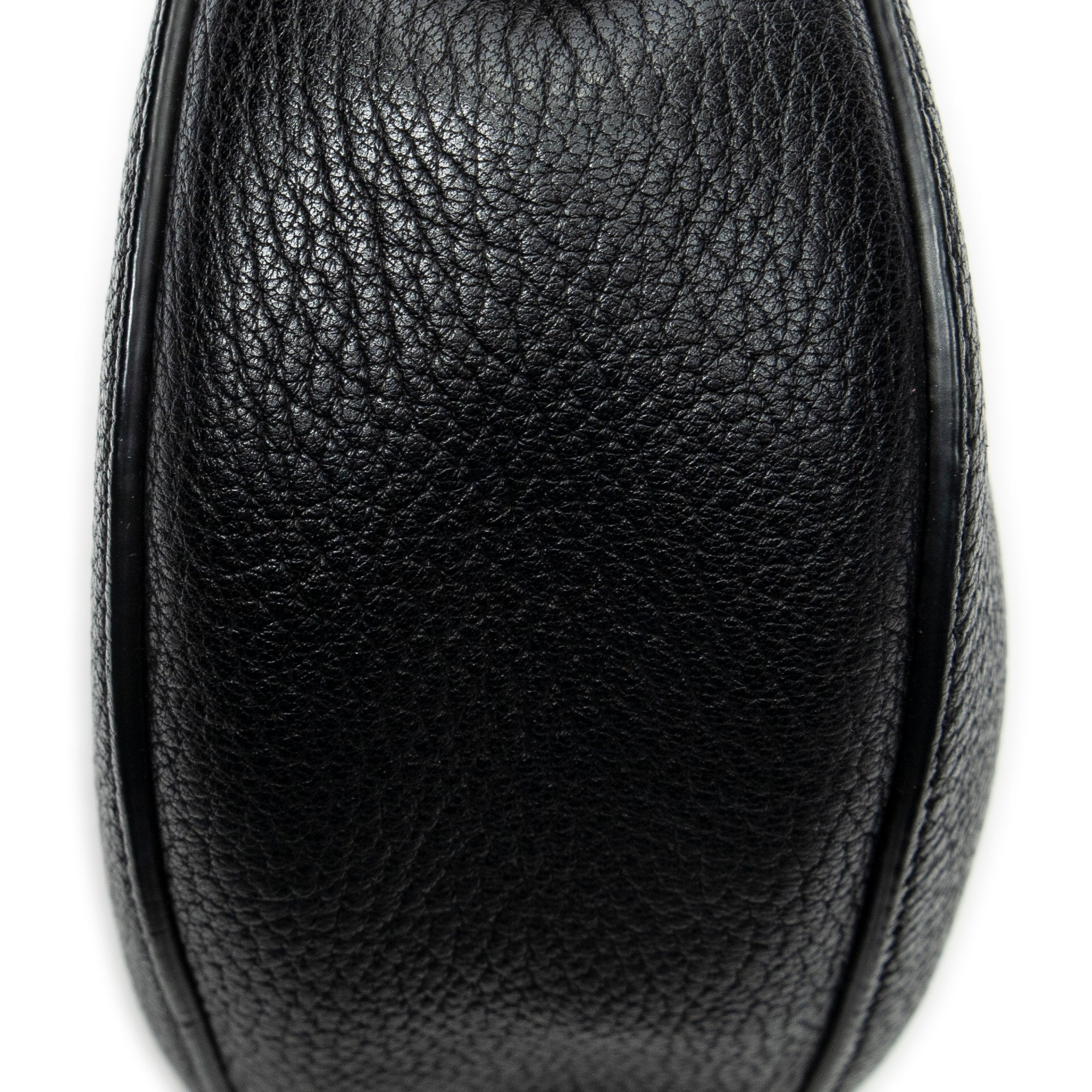 Shoulder Bag Mini Drew Black Grained Calfskin Leather
