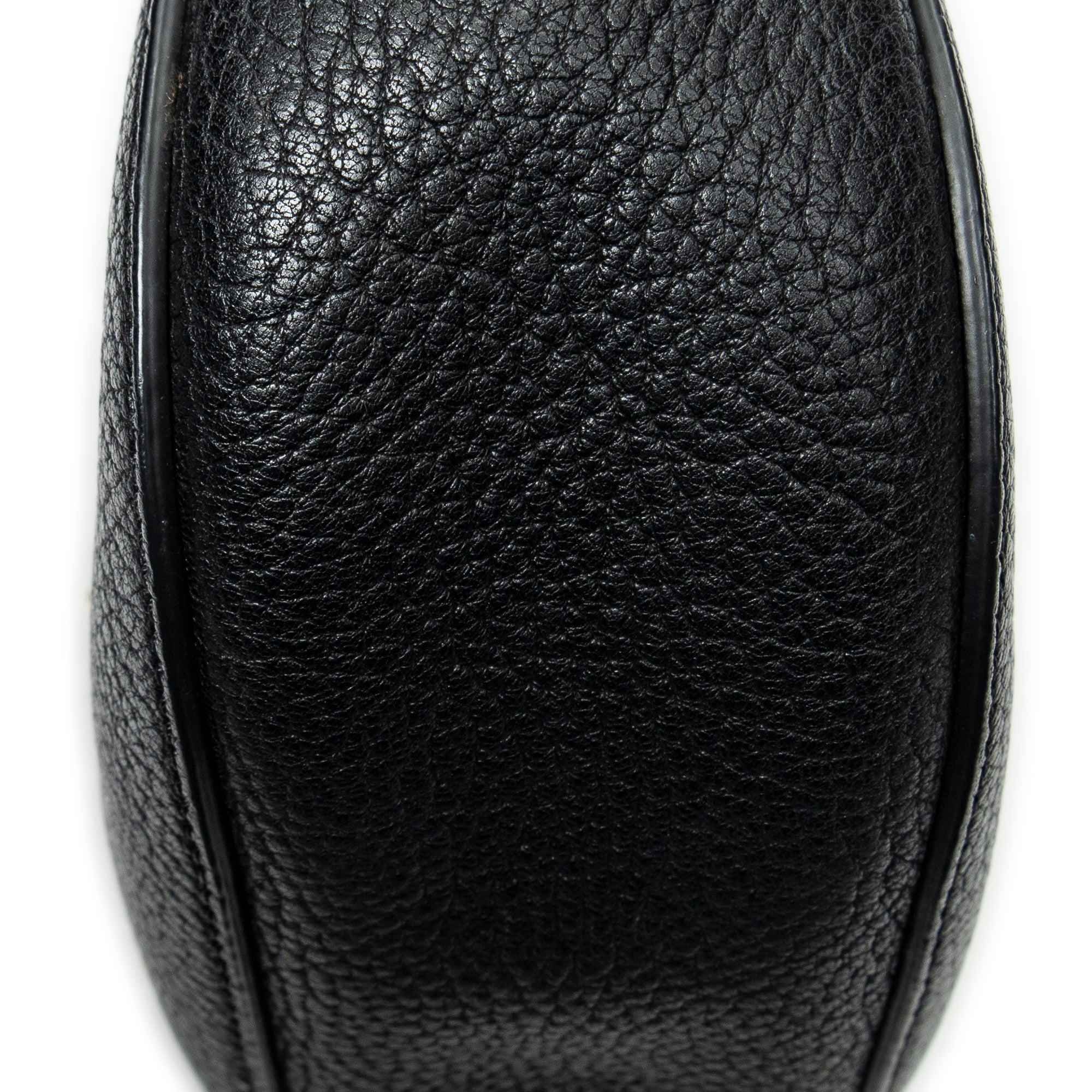 Shoulder Bag Mini Drew Black Grained Calfskin Leather