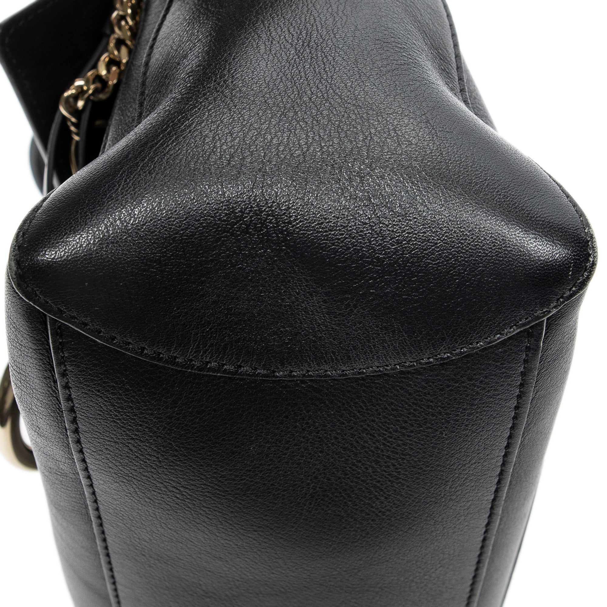 Shoulder Bag Small Faye Day Black Calfskin Leather
