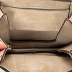 Shoulder Bag Small Faye Bracelet Bag Pink Calfskin Leather