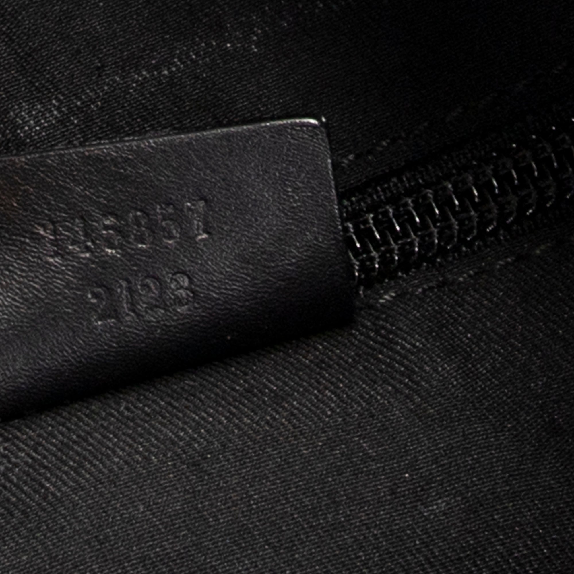 Shoulder Bag Medium Messenger Black Monogrammed Canvas